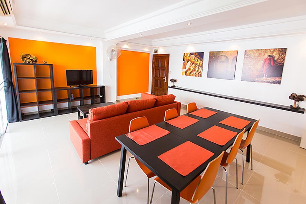 Ruamchok Ocean View Apartment Pattaya Bagian luar foto